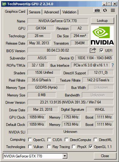 NVIDIA NVFlash 5.821.0 Free